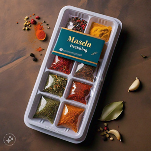 Masala Packing Blister Tray - Color: White