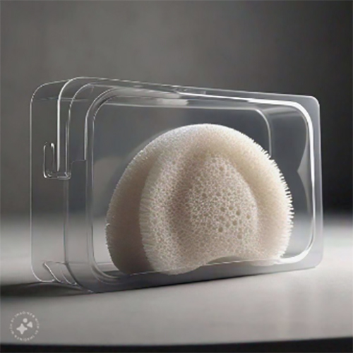 Scrubber blister packaging materials