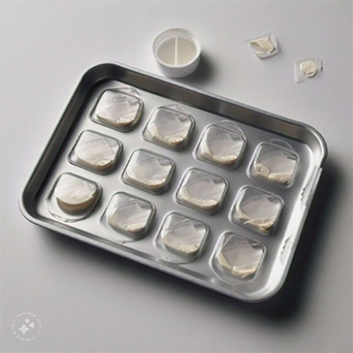 Blister packing tray