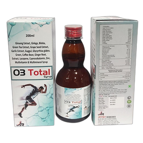 O3 Total Syrup - Drug Type: General Medicines