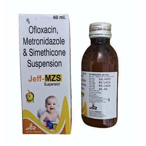 Ofloxacin Metronidazole and Simethicone Suspension