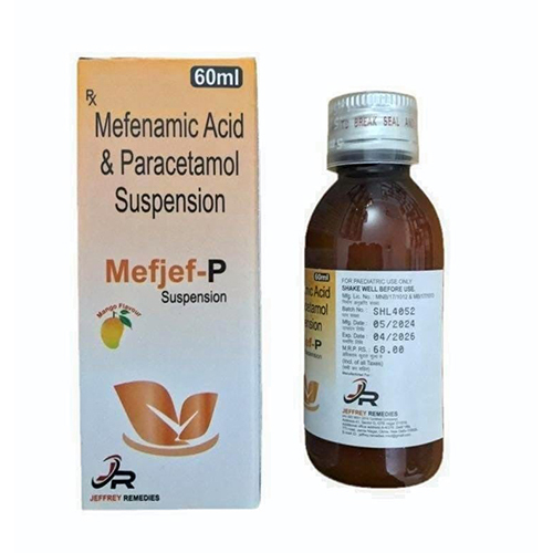 Mefenamic Acid and Paracetamol Suspension