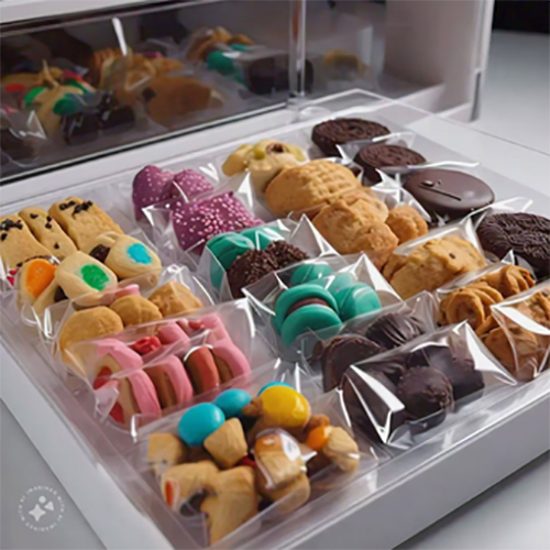 Pvc Blister Cookies Tray - Color: White