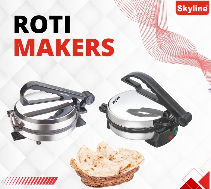 Skyline 1000 Watts Roti Maker - Application: Making Chapatis