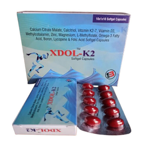 Xdol K2 Soft Gel Capsule - Drug Type: General Medicines