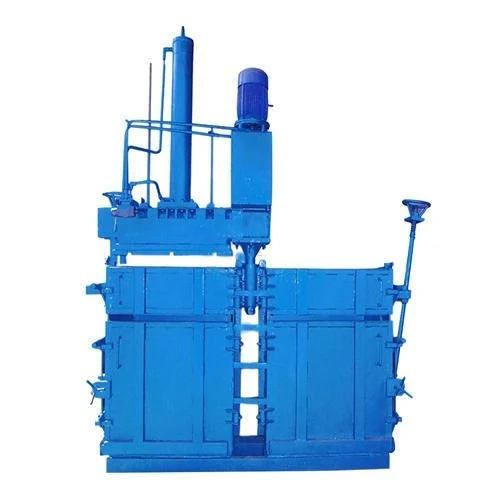 40 Ton Twin Rotatable Box Baling Machine