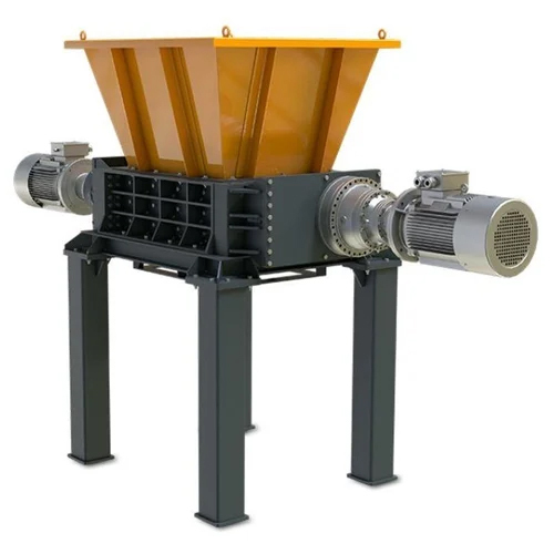 Twin Shaft Shredder Machine