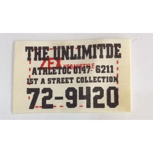 100Gsm Printed Cotton Woven Label - Color: Multicolor