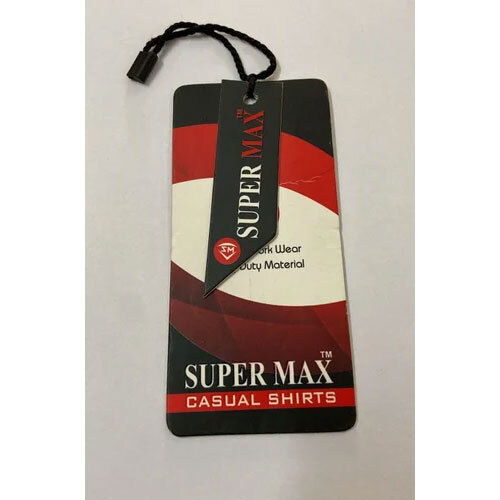 140Gsm Printed Garment Tag - Color: Multicolor