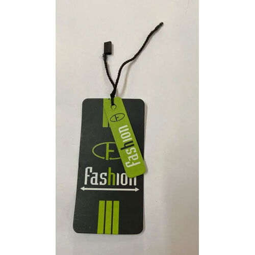 130Gsm Printed Kraft Paper Garment Tag - Color: Multicolor