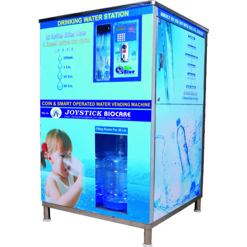 Smart Card Operated Water Vending Machine inbuilt RO - 500 LPH