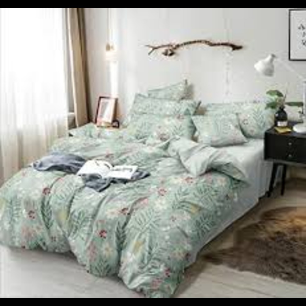 4 Pec Comforter Set Cotton Comforter