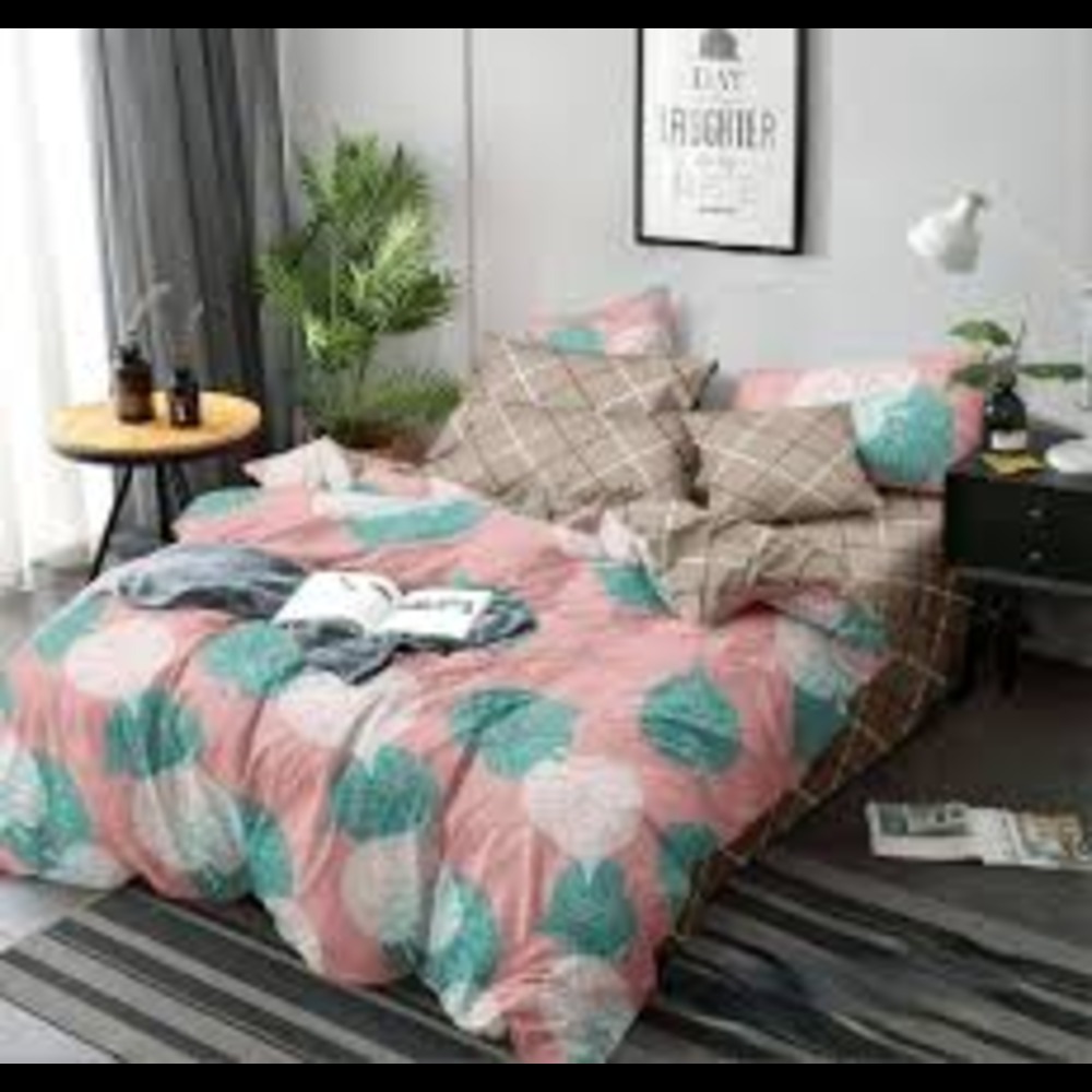 4 Pec Comforter Set Cotton Comforter