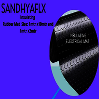 Insulating Rubber Mat 1x2 Mtr 2mm Thickness