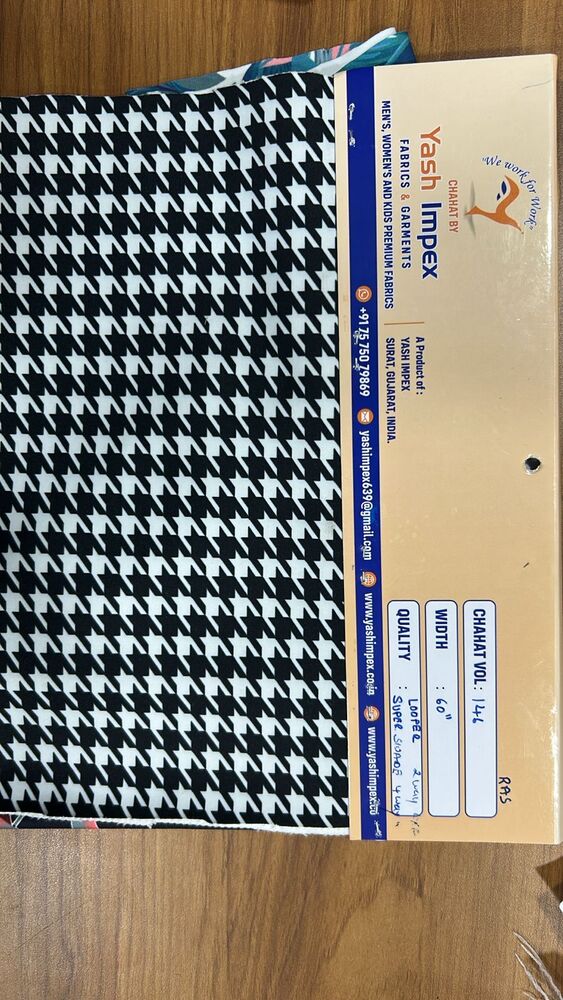 Looper 2 Way And Super Suade 4 Way Polyester Fabric