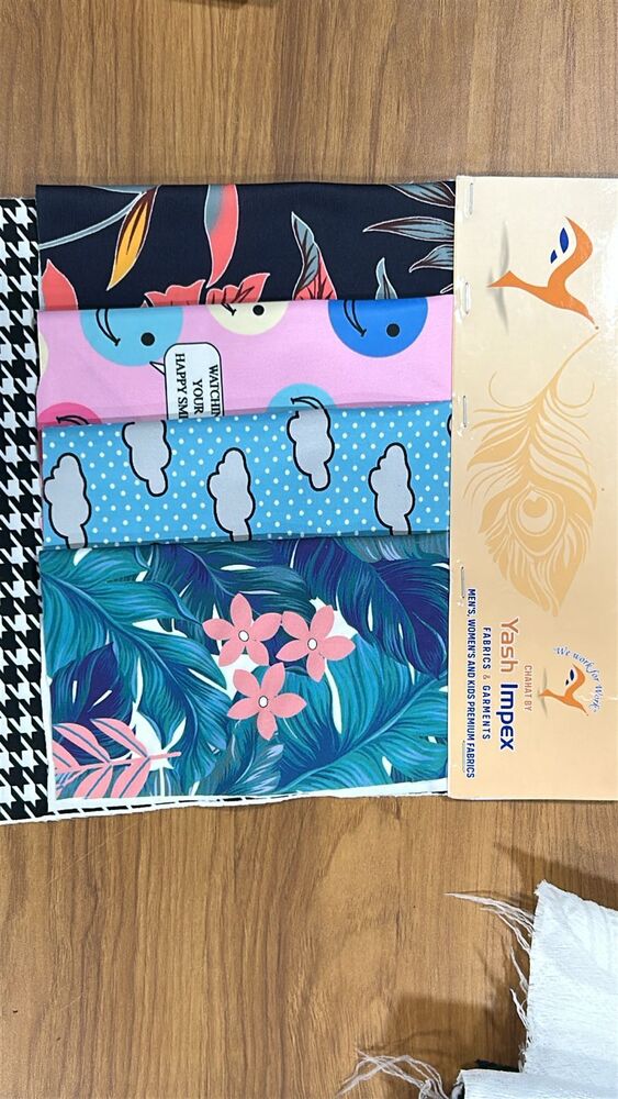 Looper 2 Way And Super Suade 4 Way Polyester Fabric