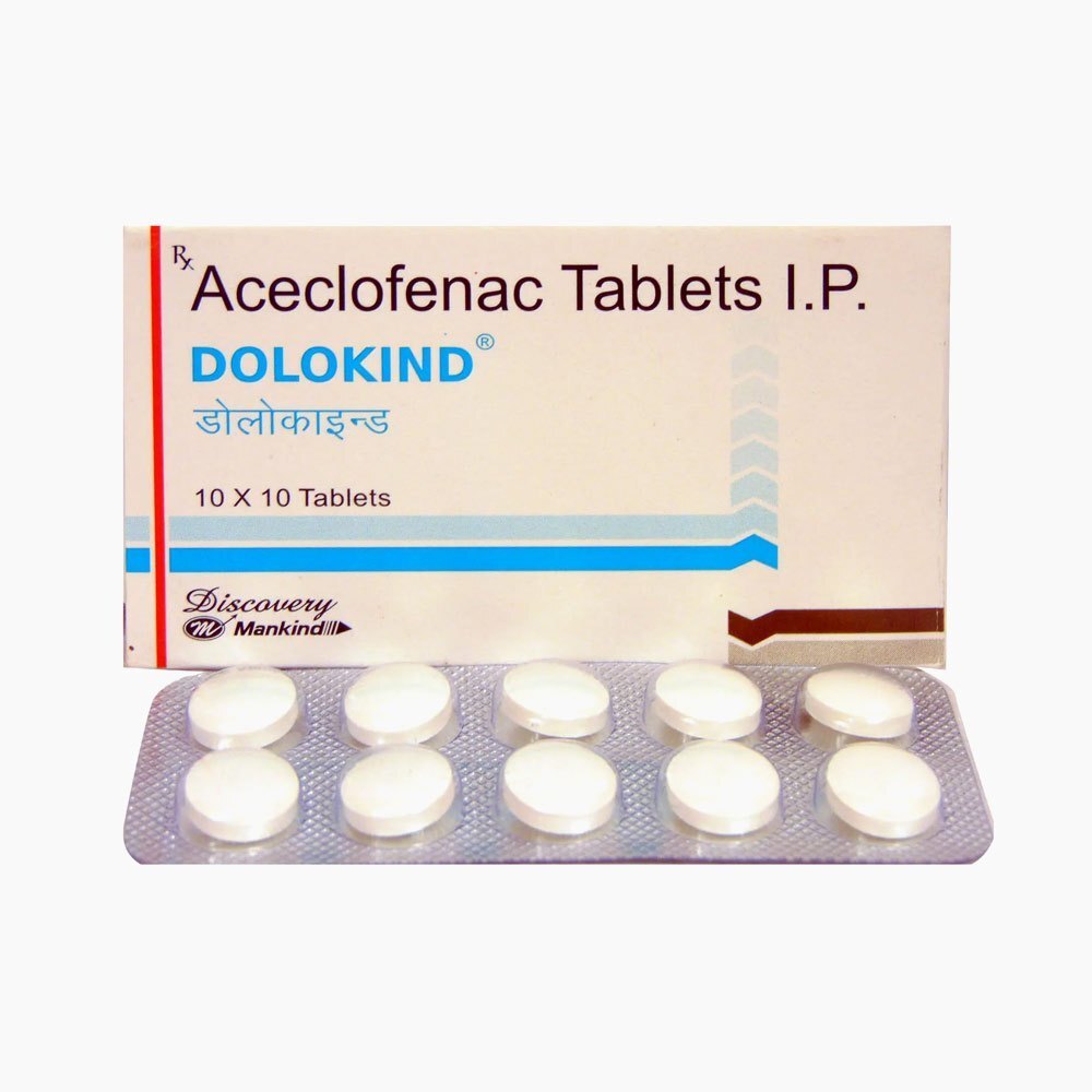 Aceclofenac 100 Mg Tablet