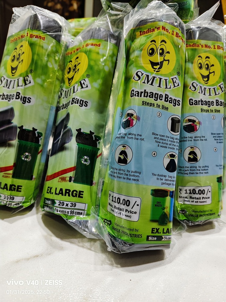 Garbage Black Bag - Color: Different Available