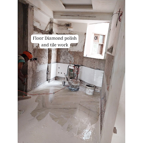 फ्लोर डायमंड पॉलिशिंग सेवा - शान वुडवर्क इंटीरियर एंड डेकोरेटर