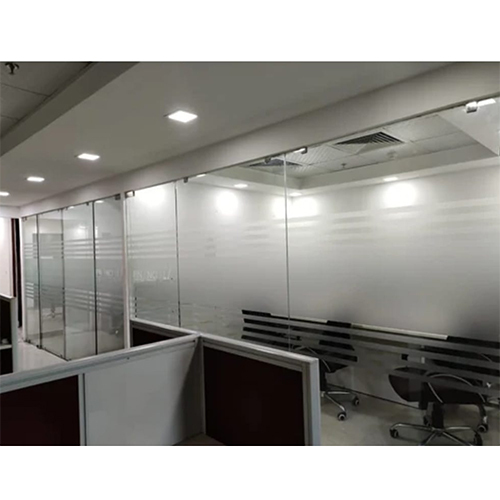 Home And Office Toughened Glass Partition - Color: As Per Requirement