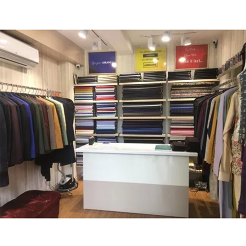 Dossier Wood And Metal Garment Store Interior Services