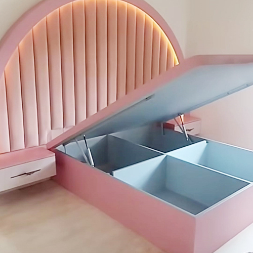 Decorative Children Bed With Storage