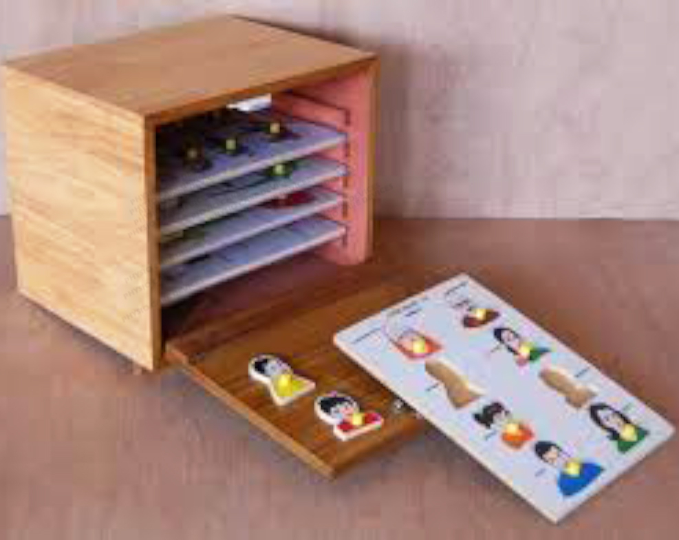 Puzzles Programmed Set - Material: Wooden