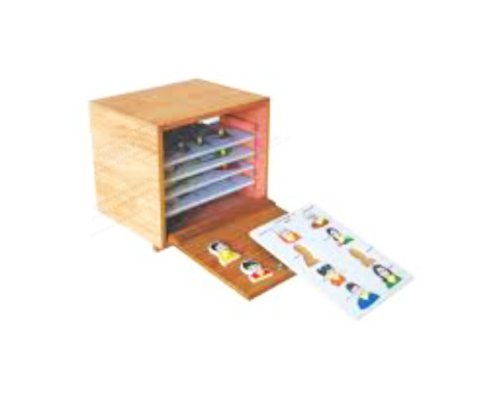 Puzzles Programmed Set - Material: Wooden