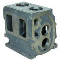 Cast Iron Gear Box - Color: Grey