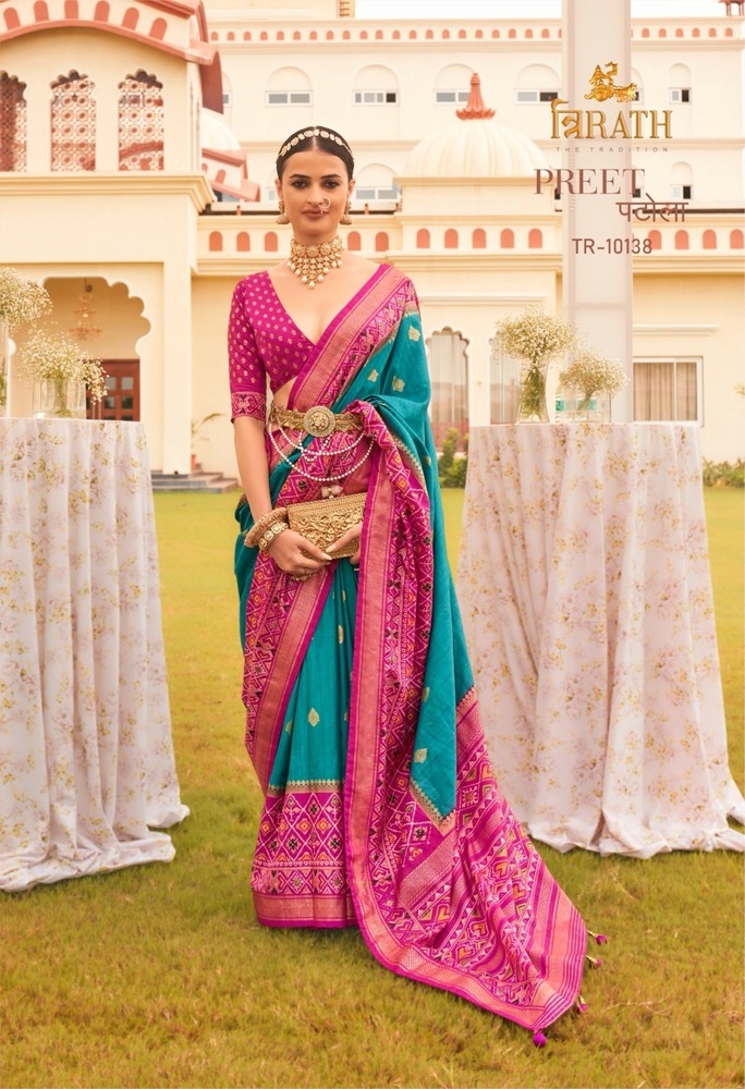 Patola Saree - Color: Multicolor