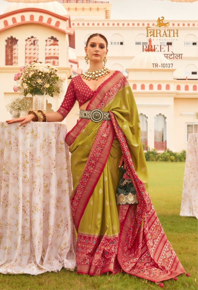 Patola Saree - Color: Multicolor