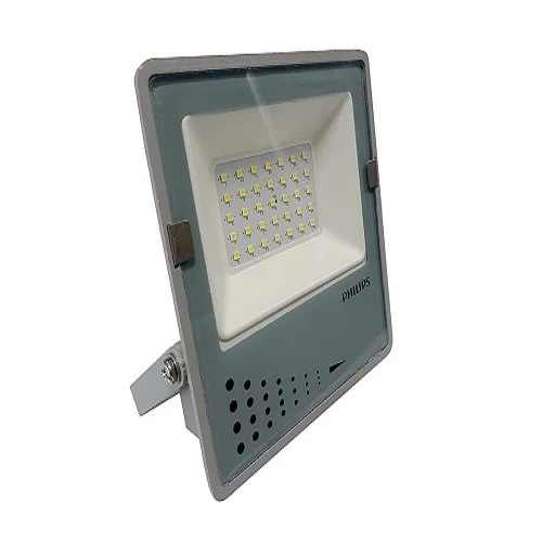 30w Led Flood Light - Aluminium & Glass, Black Color, 220-240 Volt (V), 50-60 Hertz (Hz) | Outdoor Lighting Solution For Gardens & Parking Lots