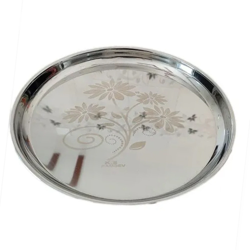 Stainless Steel Dinner Plate