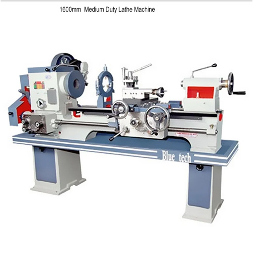 7 Feet 1600mm Medium Duty Lathe Machine, 38 mm