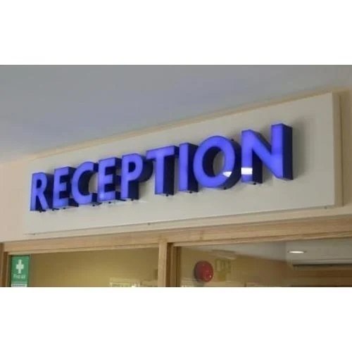 3D Acrylic Sign Board - Application: Advertising