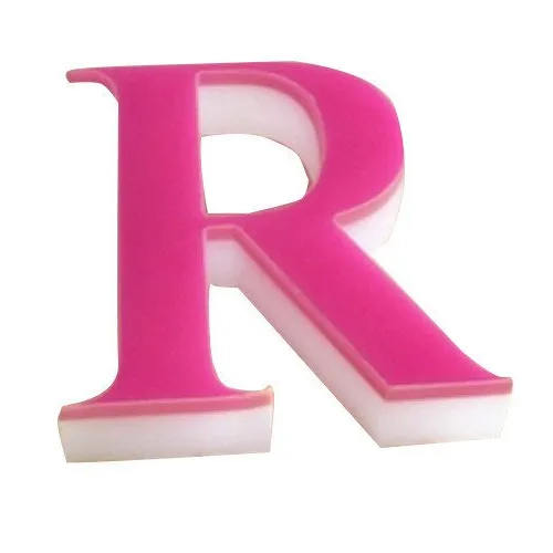 Acrylic 3D Letter - Application: Advertising