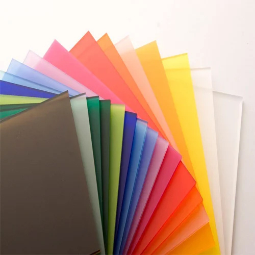 Acrylic Transparent Sheet - Color: Multicolor