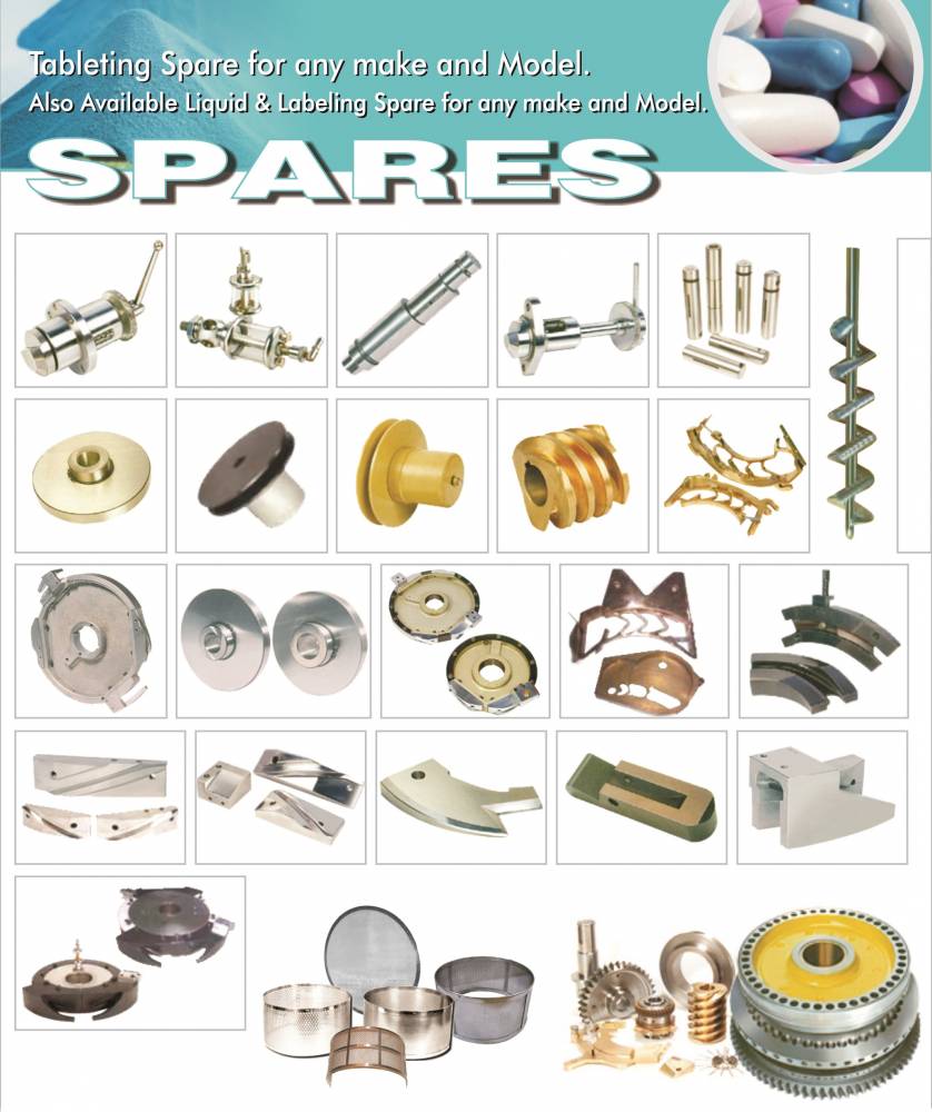 Tablet Compression Press Machine Spare Parts - Capacity: 1000 Kg