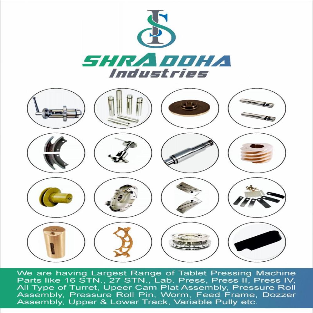 Tablet Compression Press Machine Spare Parts - Capacity: 1000 Kg
