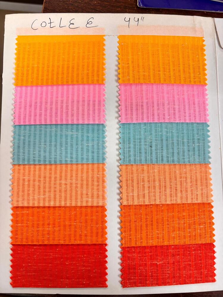 Kurta Fabric - Poly Cotton Blend, 58 Inches Width, Orange Printed Design | Soft Texture, Shrink-resistant, Ideal For Kurtas And Designer Shirts