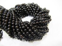 Natural Smoky Quartz Round Plain Smooth 5 to 6mm best Quality Beads