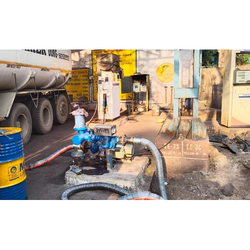 टैंकर उतारने का फ्लो मीटर