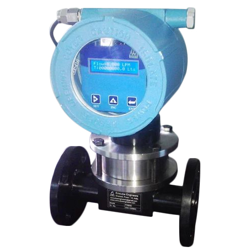 Rotary Piston Flow Meter - Color: Blue