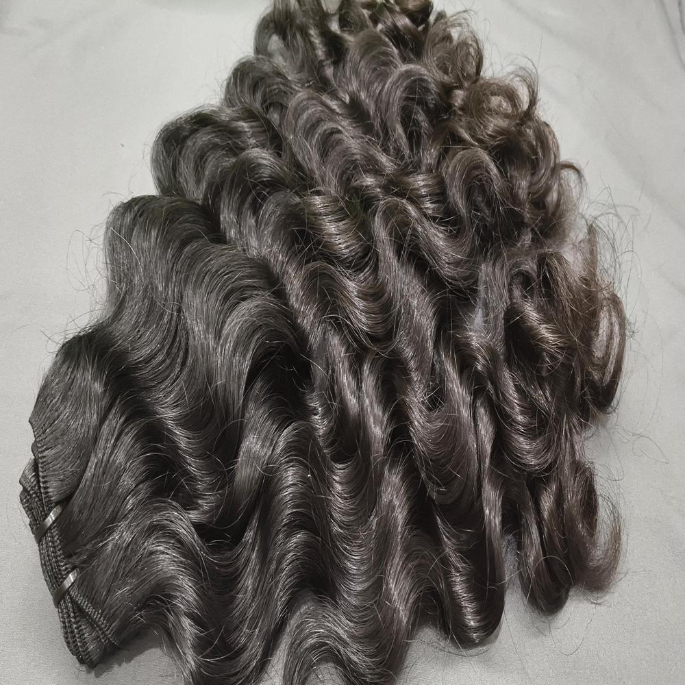 Temple Hair Raw Kinky Curly Human Hair Extensions