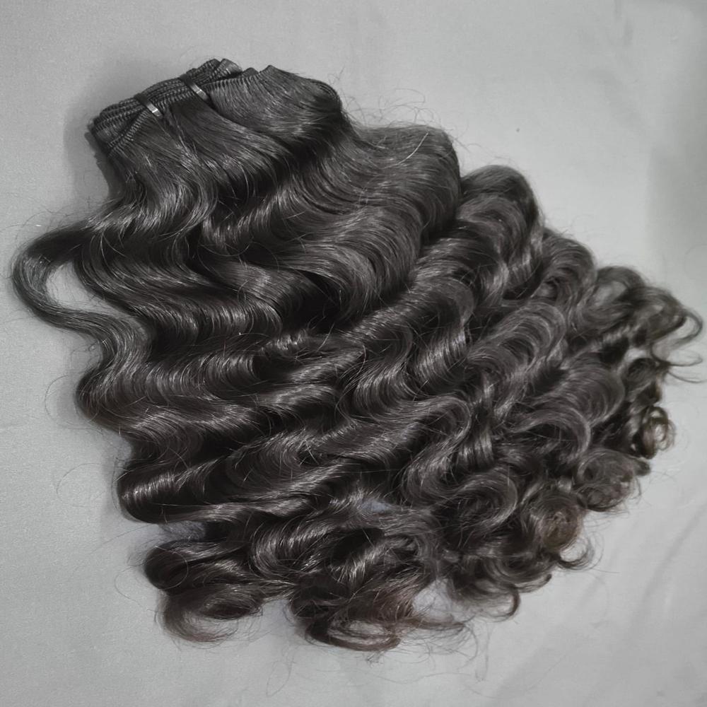 Temple Hair Raw Kinky Curly Human Hair Extensions