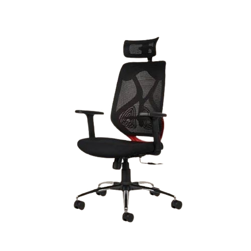 Black High Back Mesh Office Chair