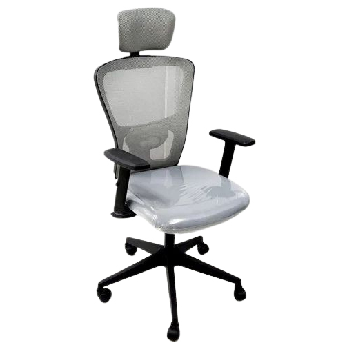Grey Office High Back Mesh Chair