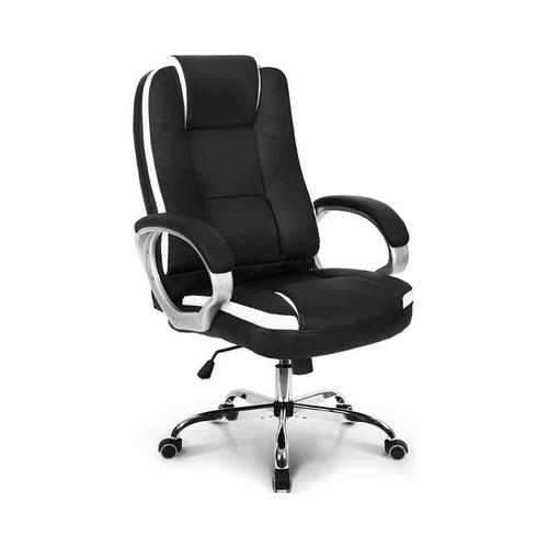 Black Leather Boss Chairs - Color: Different Available