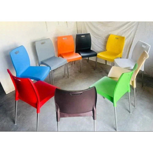 Cafeteria Plastic Chair - Color: Different Available