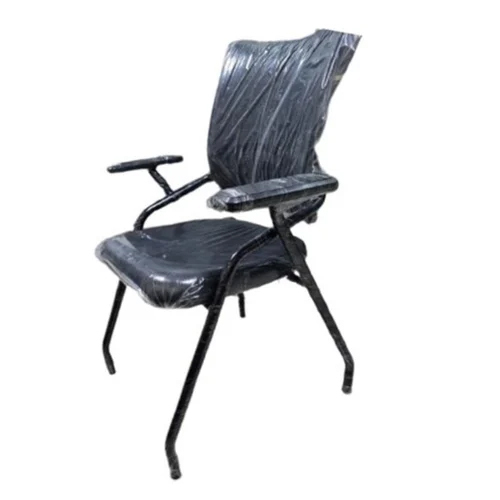 Folding Chair With Cushion - Color: As Per Requirement